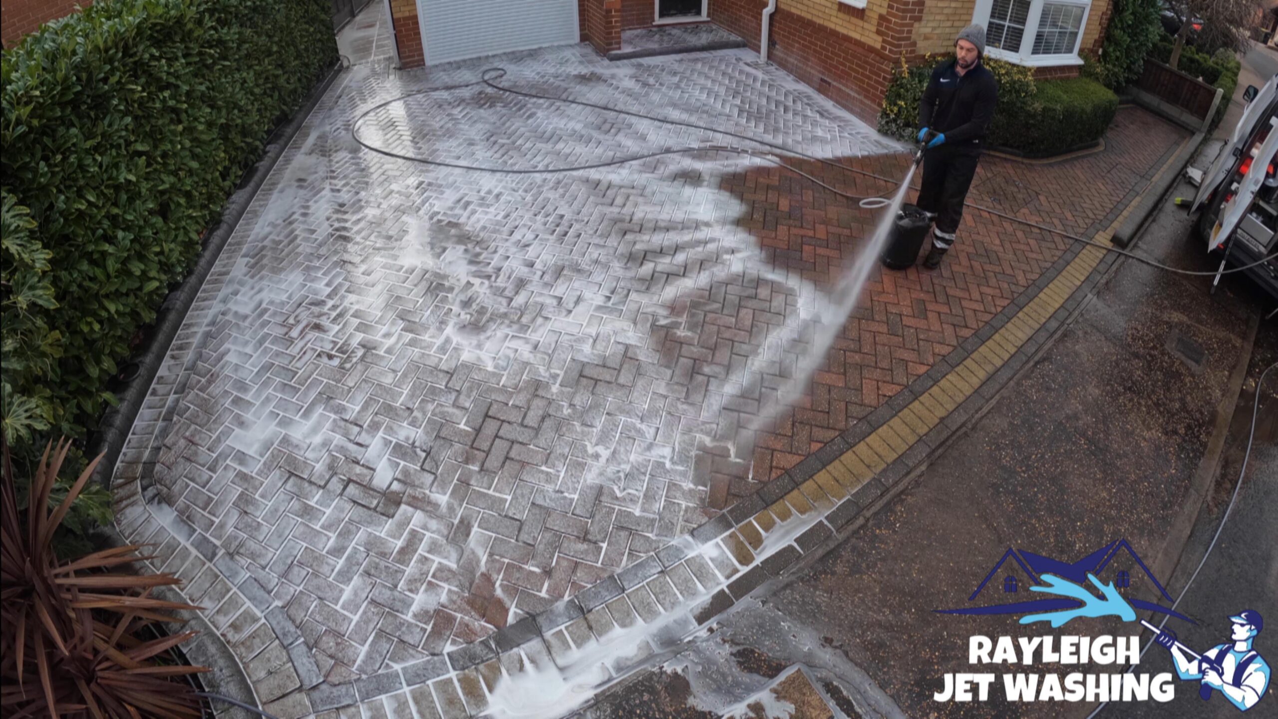 Soft Washing Driveway Rayleigh