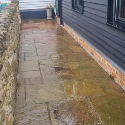 Indian Sandstone clean Essex before