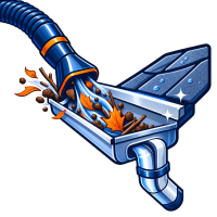 gutter cleaning icon