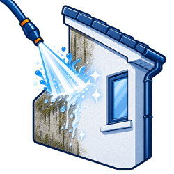 render cleaning icon